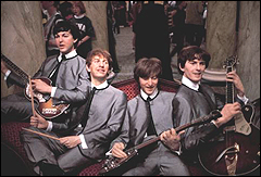 The first set of wax Beatles.